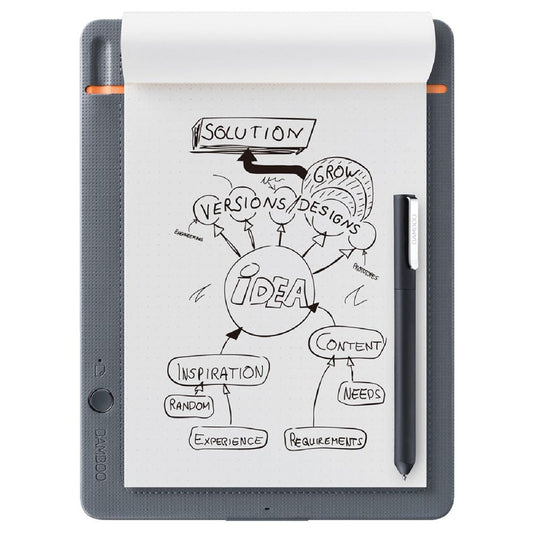 Wacom Bamboo Slate Smartpad (Small) CDS610S | Convert Handwritten Notes to Digital Files
