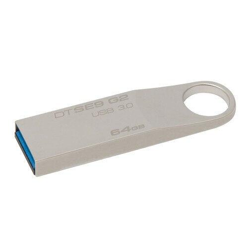 Kingston 64GB DataTraveler SE9 G2 - USB 3.0 Flash Drive with High-Speed Performance