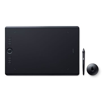 Wacom PTH-660 Intuos Pro Medium Graphic Drawing Tablet – Advanced Pen Technology, Customizable Features, and Compact Design