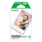 Fujifilm Instax Mini 10 Instant Film, 10-Pack - ISO 800, Color, White Border