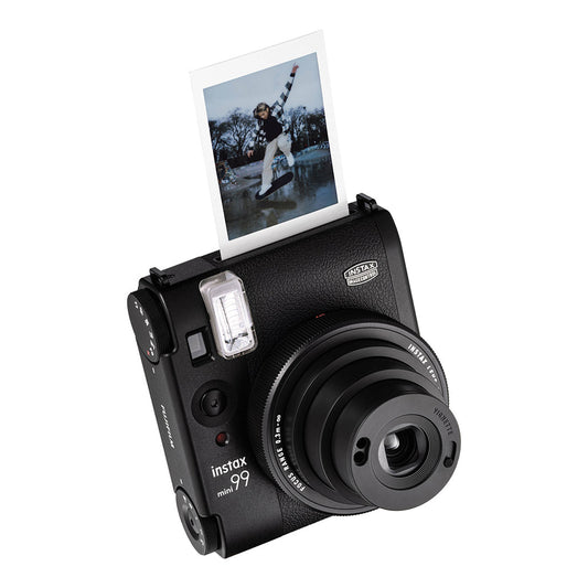 Fujifilm Instax Mini 99 Instant Camera - Black, Premium Analog with Color Effects and Vignette Mode