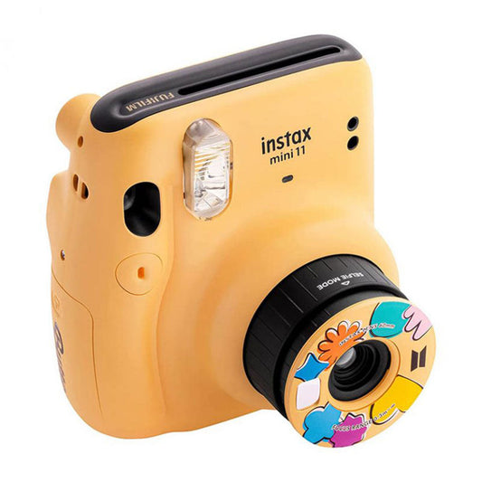 Fujifilm InstaX Mini 11 BTS Butter Version Instant Camera, Yellow, Compact from Fujifilm sold by 961Souq-Zalka