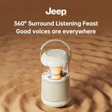 Jeep JP-SC001 Portable Bluetooth Speaker - Waterproof IPX5, 12H Playtime