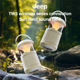 Jeep JP-SC001 Portable Bluetooth Speaker - Waterproof IPX5, 12H Playtime