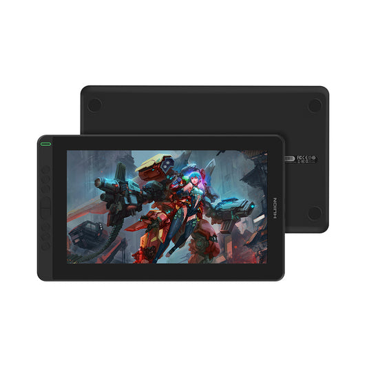 HUION Kamvas 13 Pen Display - 13.3" Full HD IPS Screen, Battery-Free Pen, 120% sRGB Color Gamut, Android Compatibility