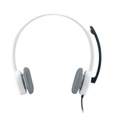 Logitech H150 Stereo Headset with Noise Cancelling Microphone - Clear Sound & Adjustable Design