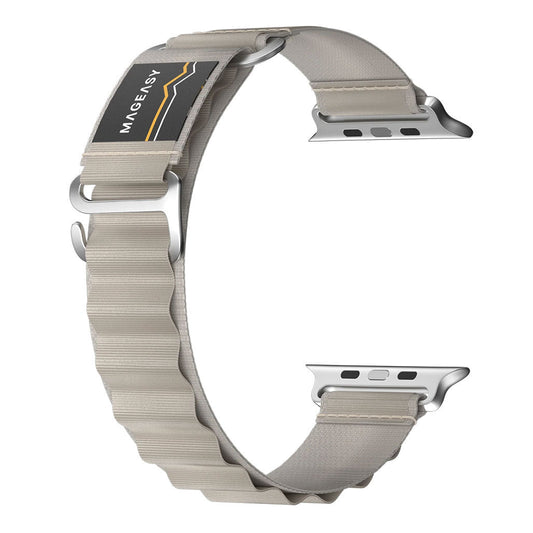 Mageasy Active Sport G-Hook Watch Loop - 44mm/45mm/49mm | Durable, Breathable & Secure Strap