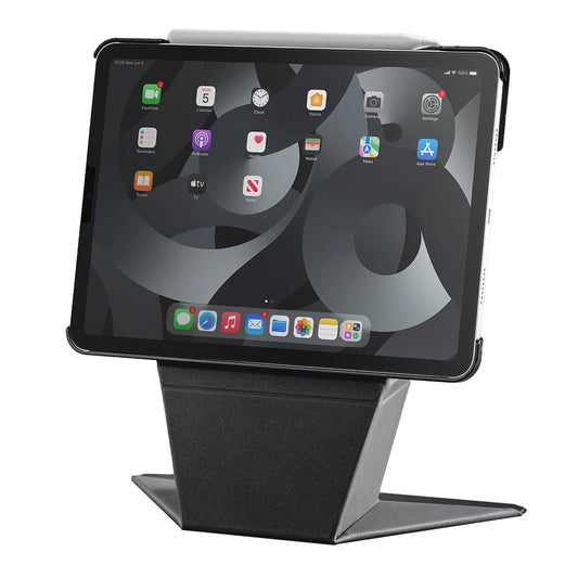 Mageasy LIFT Standing & Folding Folio iPad Case for iPad Pro 12.9" (2018-2022) | Stain-Resistant & Multi-Angle Stand