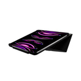 Mageasy LIFT Standing & Folding Folio iPad Case for iPad Pro 12.9" (2018-2022) | Stain-Resistant & Multi-Angle Stand