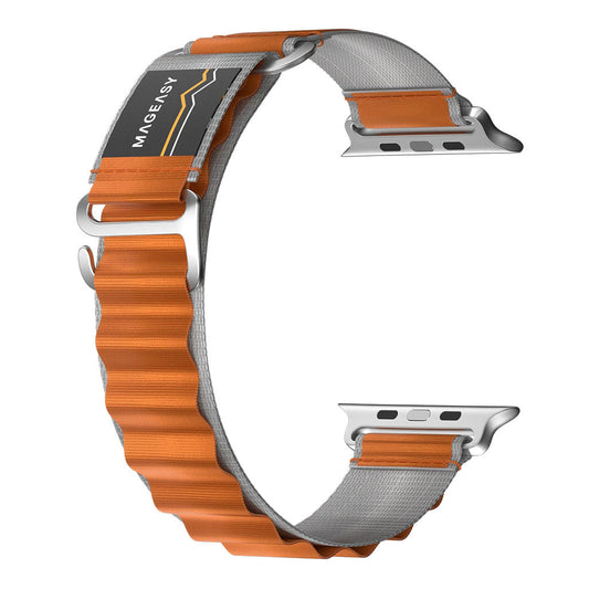 Mageasy Active Sport G-Hook Watch Loop - 44mm/45mm/49mm | Durable, Breathable & Secure Strap