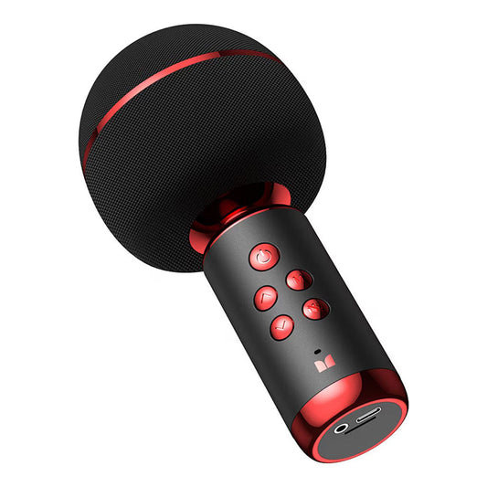 Monster M98 Superstar Karaoke Microphone | Bluetooth Speaker with DSP Audio, 10W Speakers, 6 Sound Effects