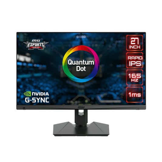 MSI Optix 27" MAG274QRF-QD WQHD, 1ms, 165Hz Refresh rate from MSI sold by 961Souq-Zalka
