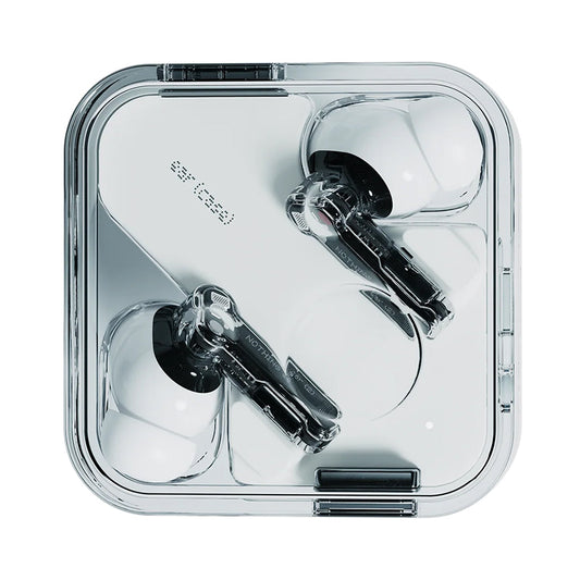 Nothing Ear (2) Wireless Active Noise Cancellation Earbuds - 11.6mm Driver, 24-bit Hi-Res Audio, 36-Hour Battery Life, White