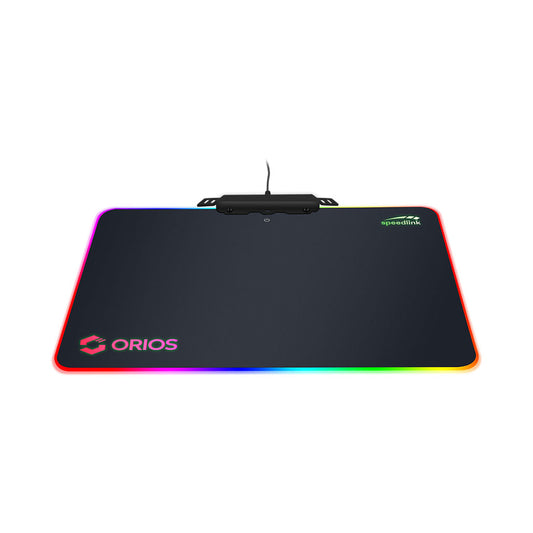 SpeedLink Orios RGB Gaming MousePad - Black from Orios sold by 961Souq-Zalka