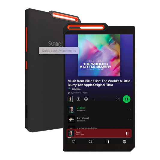 Porodo Soundtec Android Music Player – Full-Touch Screen | Immersive Audio | Multi-Language Support