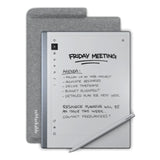 reMarkable 2 Folio Case - Gray Premium Leather Protection