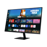 Samsung 27" Smart Monitor M5 M50D – Full HD Streaming, Smart Hub, Multi-Device Connectivity, Workspace Solutions – Black