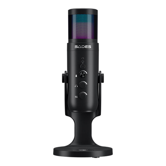 SADES Otus USB Gaming Microphone – Studio-Grade Cardioid Mic for Streaming, Podcasting & Voice Recording