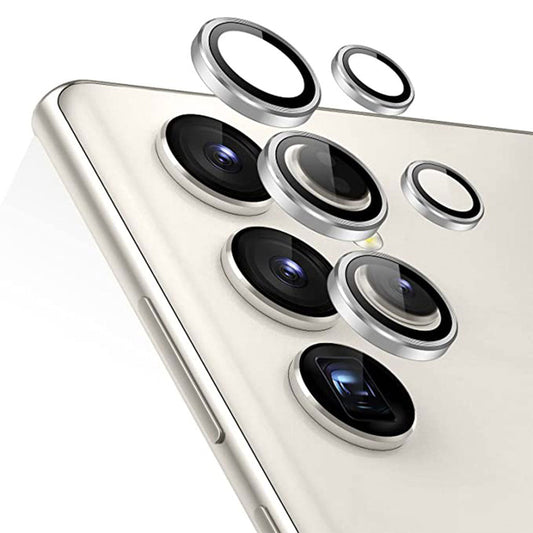 Camera Ring Protector for Samsung Galaxy S23 Ultra Camera Silver from Other sold by 961Souq-Zalka