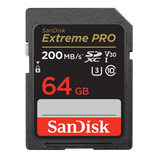 SanDisk Extreme PRO SDXC UHS-I Card – High-Speed 4K UHD Video and Burst Mode Performance