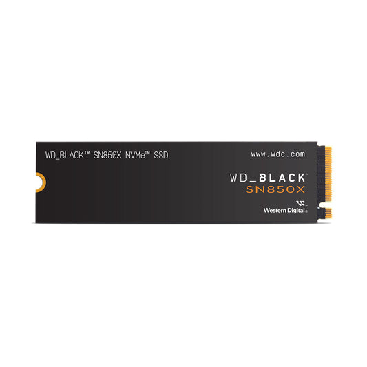 WD_BLACK SN850X NVMe SSD - 1TB M.2 PCIe Gen4, High-Performance Gaming Storage Without Heatsink