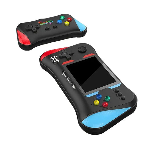 SUP Game Console Handheld X7M with 3.5" Screen | 500-in-1 Retro Games, Two Players, Rechargeable Battery