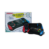 SUP Game Console Handheld X7M with 3.5" Screen | 500-in-1 Retro Games, Two Players, Rechargeable Battery